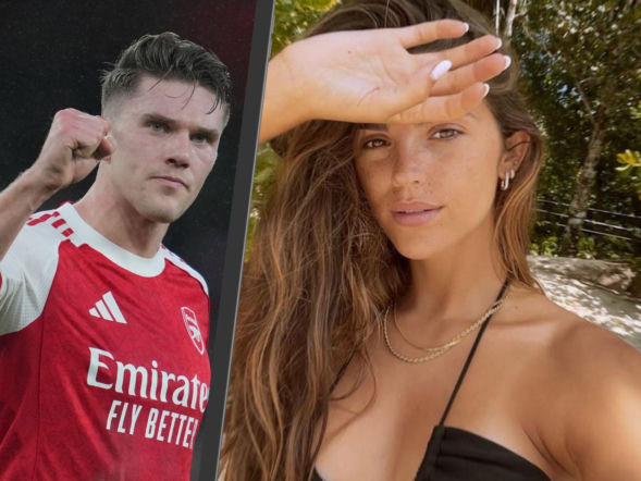 Viktor Gyökeres złamał serce tej piękności, ale mu wybaczyła! Oto zjawiskowa dziewczyna snajpera Arsenalu