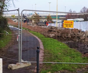 Rozpoczęła się rozbiórka łącznic Trasy Zamkowej