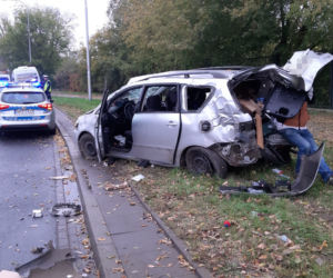 Dwa wypadki jeden po drugim, paraliż komunikacyjny na Pradze-Południe