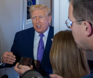 Zapytała Trumpa o badania lekarskie. Stracił nad sobą panowanie!