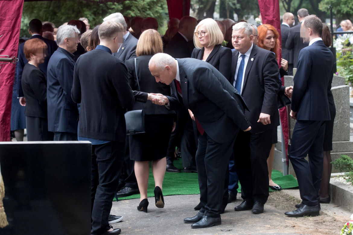 Pogrzeb Janiny Terleckiej, matki marszałka Ryszarda Terleckiego