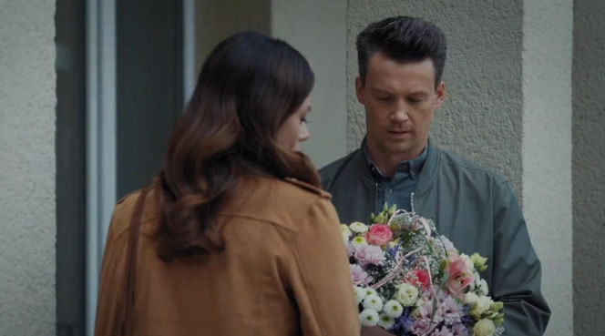 M jak miłość odc. 1915. Kasia (Paulina Lasota), Jakub Karski (Krzysztof Kwiatkowski)(Paulina Lasota)