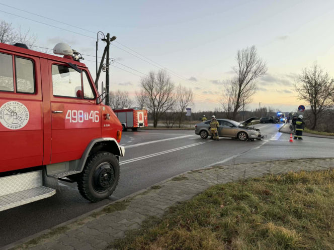 Wypadek w Stykowie 11.12.2025