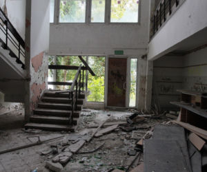 Brutalny mord w opuszczonym hotelu w Serocku 