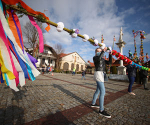 Konkurs na najpiękniejszą palmę wielkanocną na Rynku w Lipnicy Murowanej  