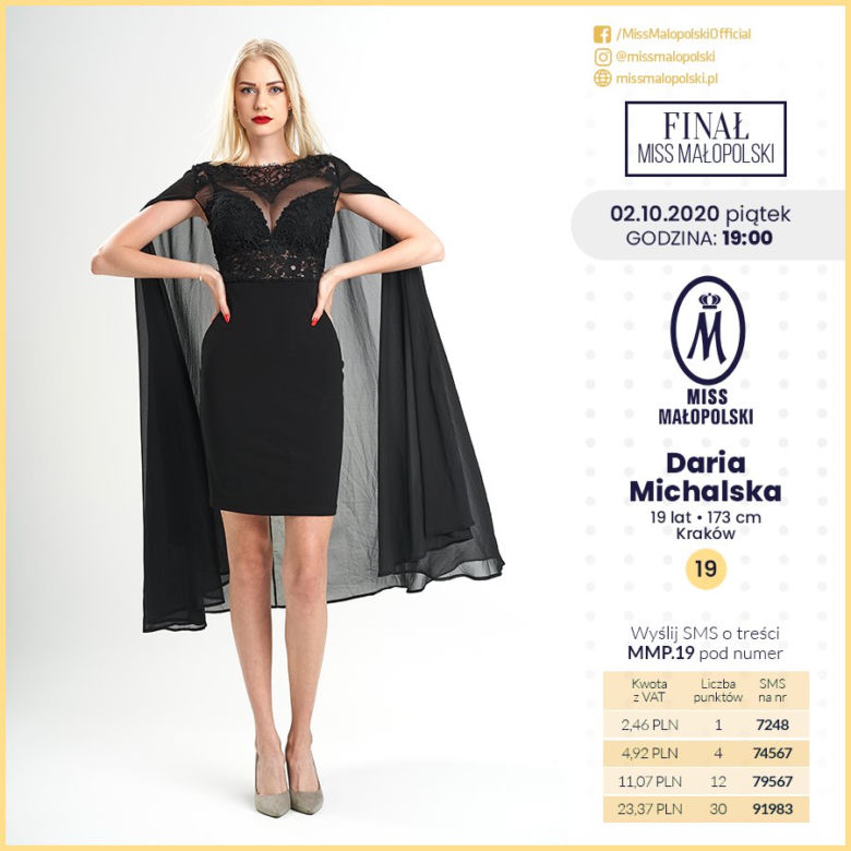 Daria Michalska, 19 lat, Kraków