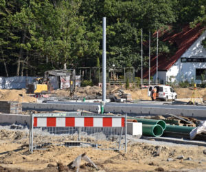 Budowa węzła Głębokie - sierpień 2020