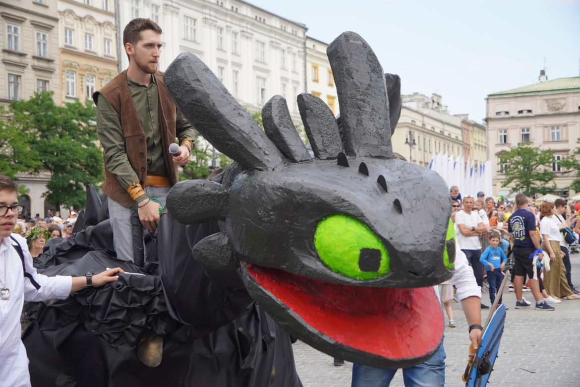 Parada Smoków 2024 w Krakowie