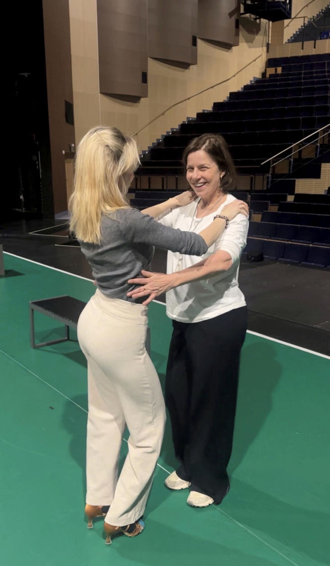 Kulesza uczy Gałązkę tańczyć