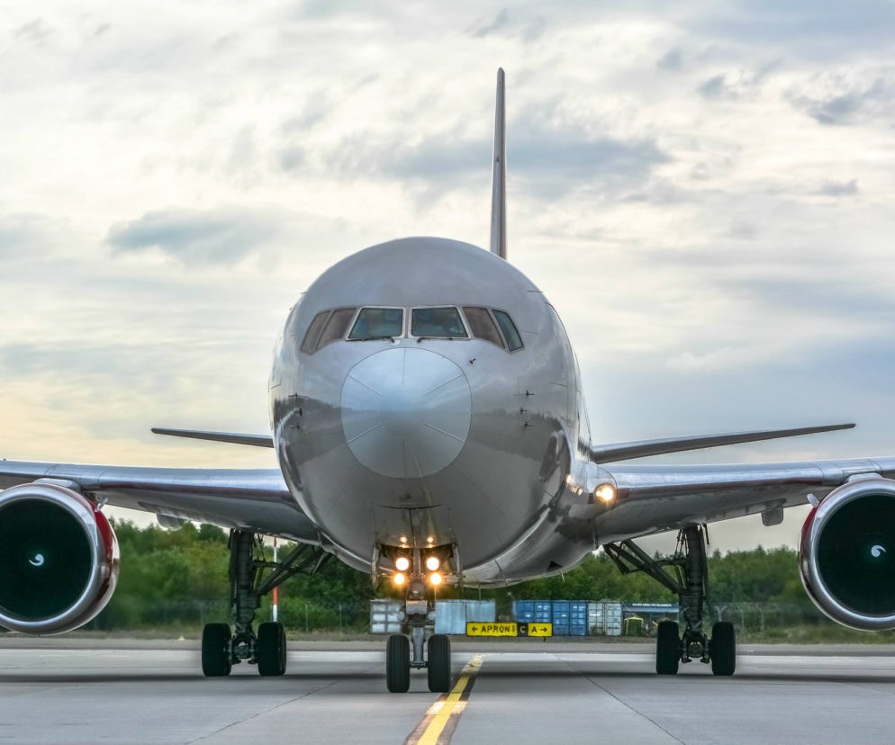 Choć Boeing gościł w Łodzi tylko dwie godziny, zdążył narobić wokół siebie szumu