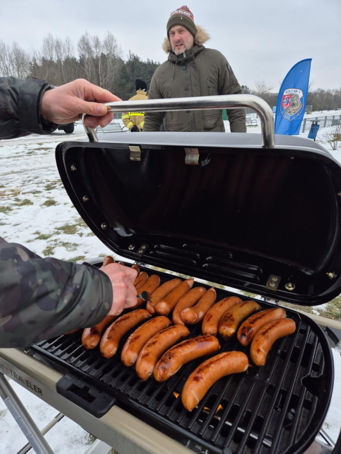 Wycinanie przerębli na zalewie siedleckim 2026