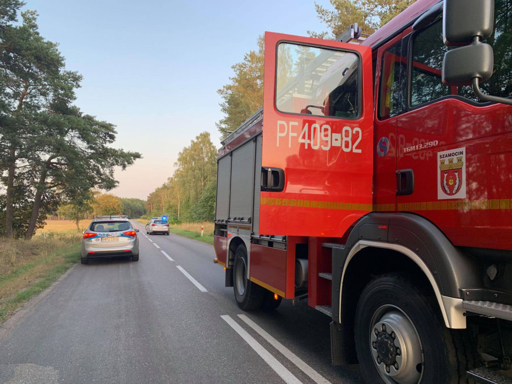 Groźny wypadek na drodze wojewódzkiej nr 191