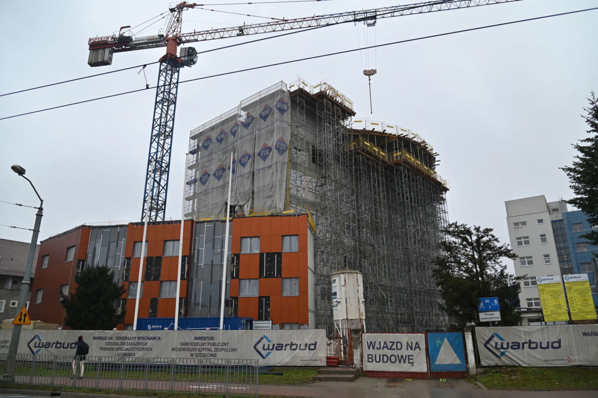Budowa oddziału zakaźnego szpitala wojewódzkiego