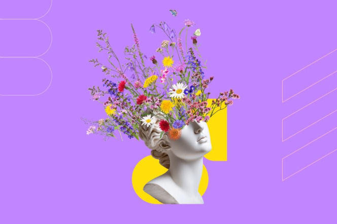 Plakat promująct festiwal Pamiętajcie o ogrodach