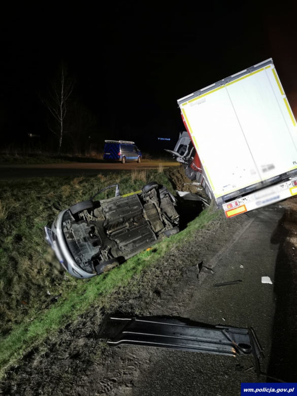 Tragiczny wypadek pod Olsztynem