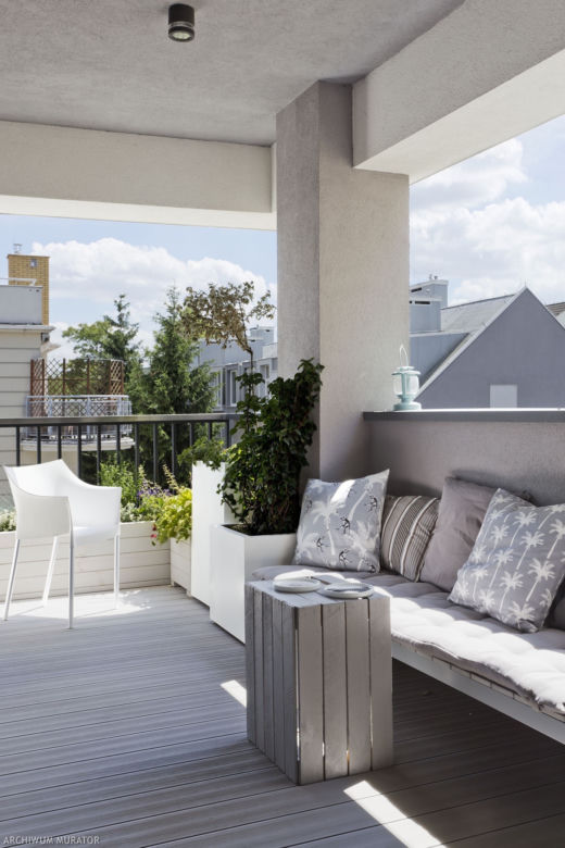 Balkon w mieszkaniu