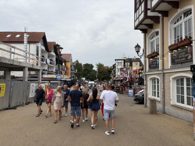 Mielno na koniec wakacji