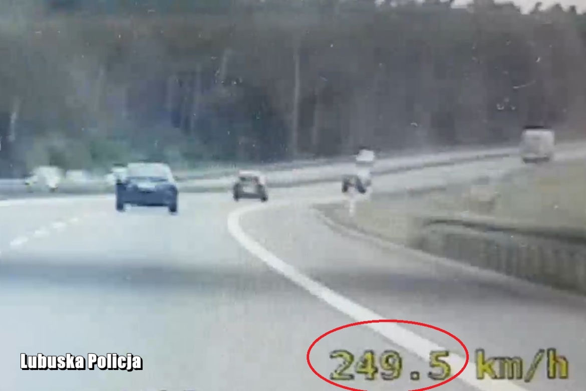 Lubuskie. Uciekał audi 250 km/h! Poszukiwały go trzy prokuratury [WIDEO, ZDJĘCIA]