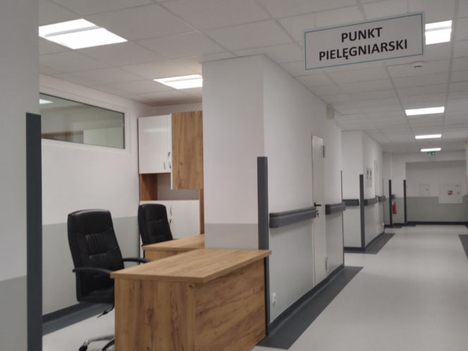 Oddział Chirurgii Ogólnej i Onkologicznej   został  kompleksowo zmodernizowany