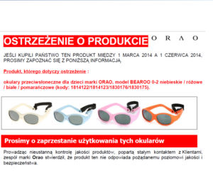 Okulary Orao
