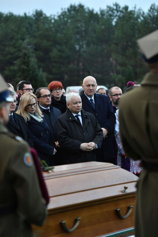 Pogrzeb posła Strzałkowskiego. Pojawił się Jarosław Kaczyński