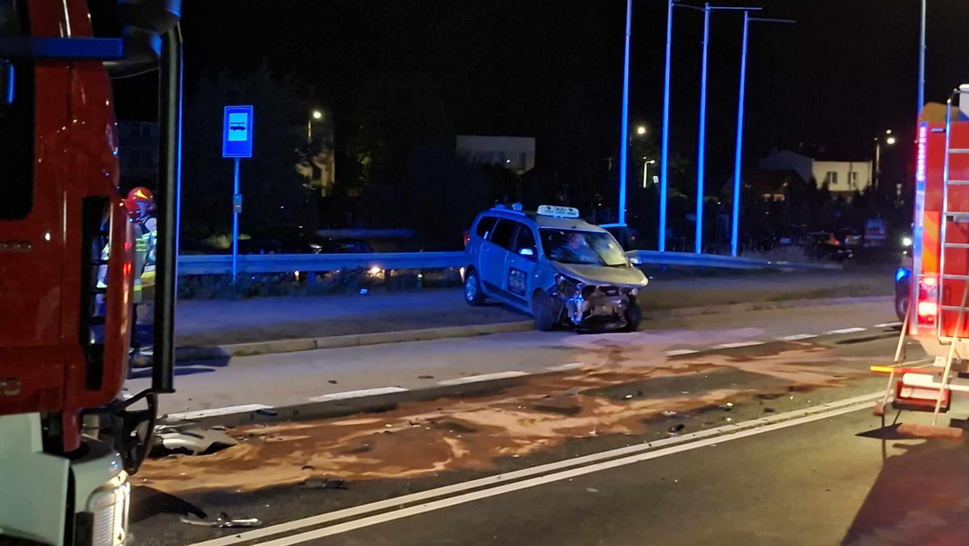29.07.25 Starachowice. Wypadek na wiadukcie