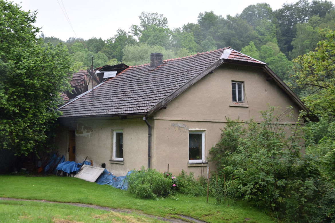Podkarpackie. Spaliła się, paląc pod piecem