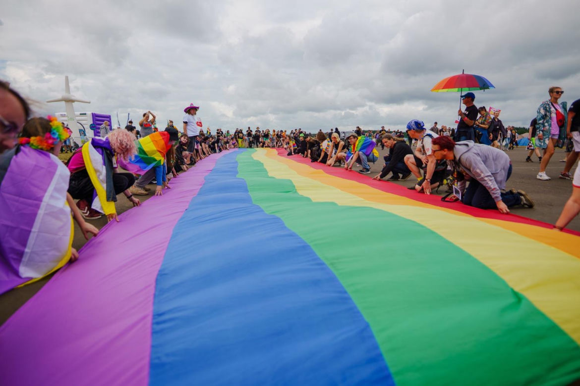 Marsz Równości na Pol’and’Rock Festival 2023