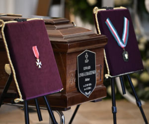 Państwowy pogrzeb Edwarda Linde-Lubaszenki