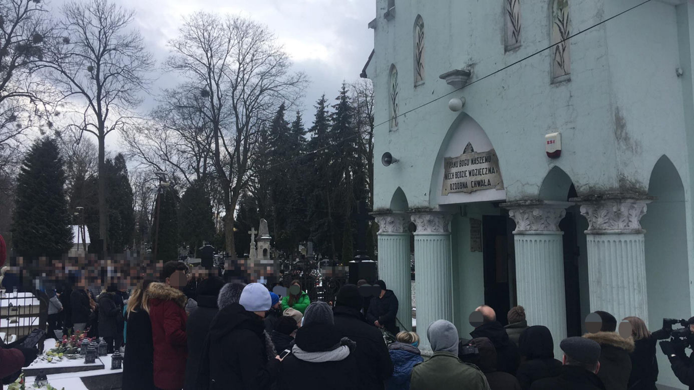 Zamość. Pogrzeb 16-letniego Eryka [6.03.2023]