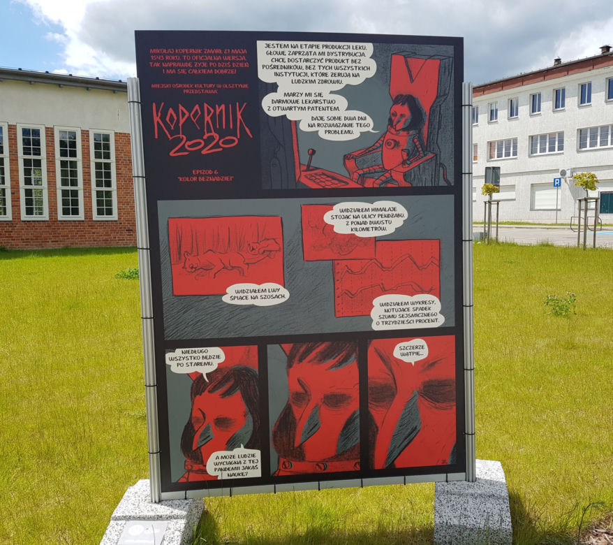 Nietypowy komiks o Mikołaju Koperniku 
