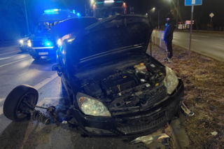 Mandat dla kierowcy. Za spowodowanie kolizji trzech aut w Lesznie