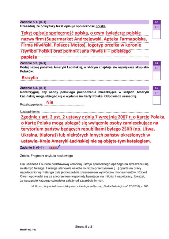 Matura próbna 2026: WOS rozszerzony - wszystkie odpowiedzi do arkusza CKE 16.01.2026