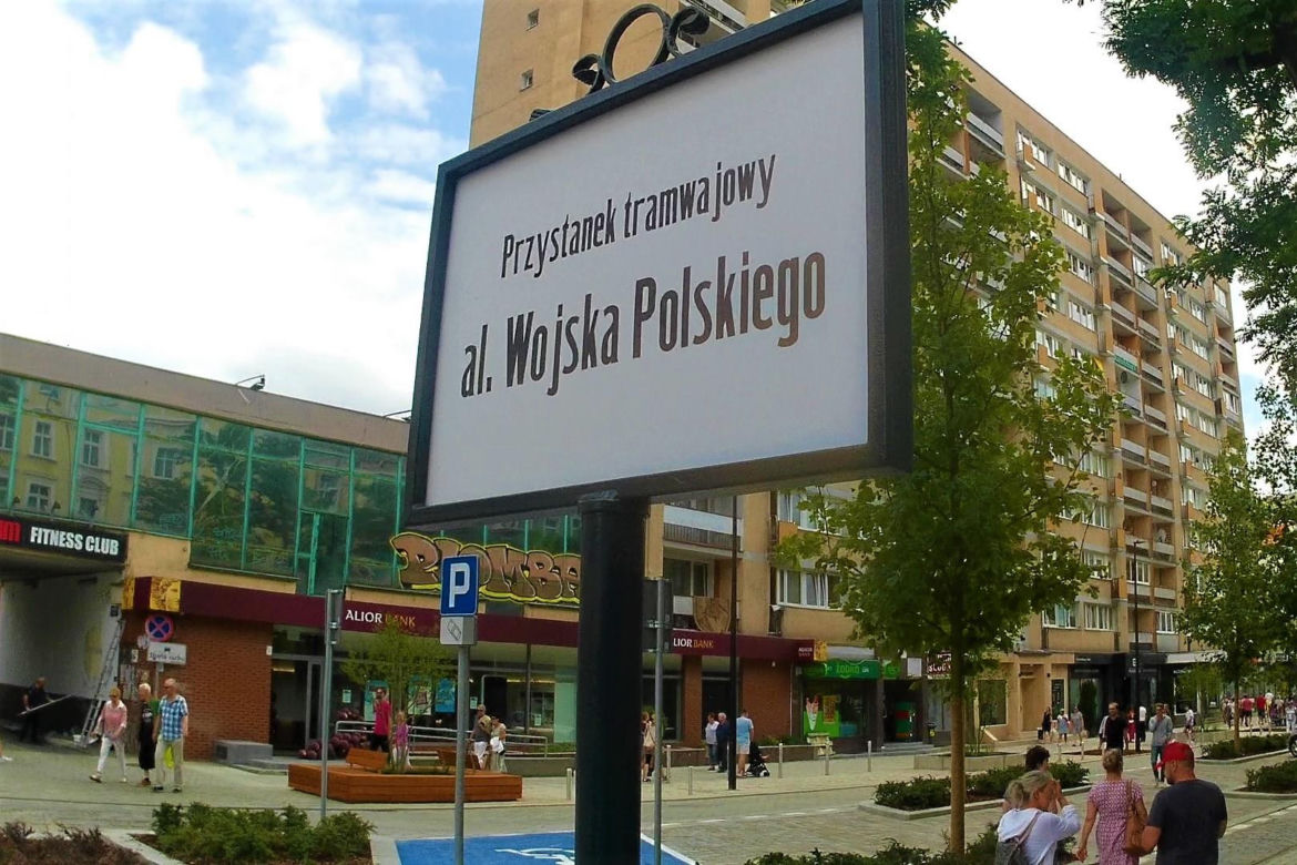 Otwarcie alei Wojska Polskiego