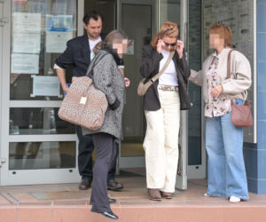 Katarzyna Wajda czekając na rozwód, całowała się w sądzie