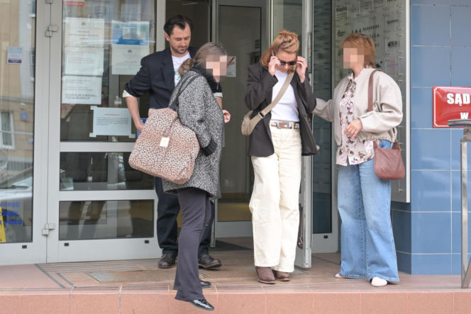 Katarzyna Wajda czekając na rozwód, całowała się w sądzie
