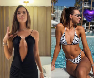 Sandra Kubicka pokazuje mężowi co stracił? On z synem, a ona imprezuje w Dubaju. Co za ciało!