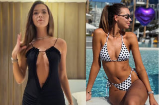 Sandra Kubicka pokazuje mężowi co stracił? On z synem, a ona imprezuje w Dubaju. Co za ciało!