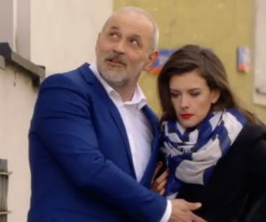 O mnie się nie martw 2 sezon odc. 13. Magda Gadomska (Anna Terpiłowska), Marek Kaszuba (Krzysztof Stelmaszyk)