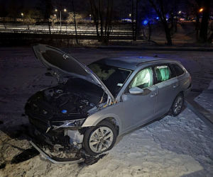 Z promilami jechał... po jeziorze