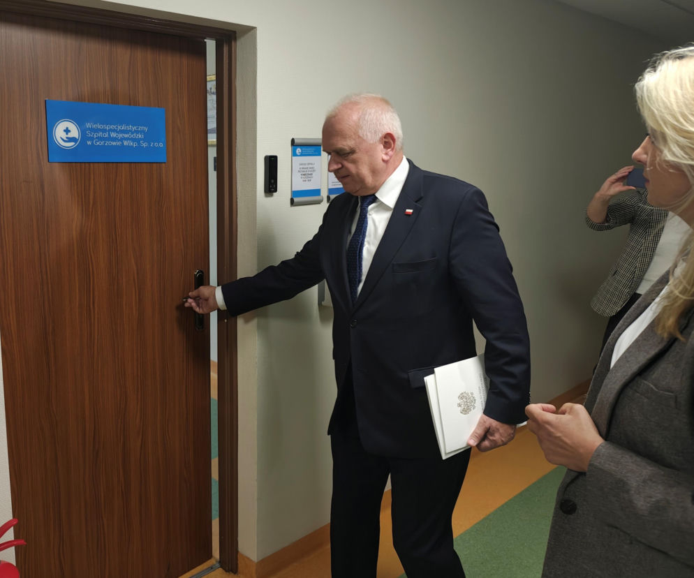 Posłowie PiS w gorzowskim szpitalu