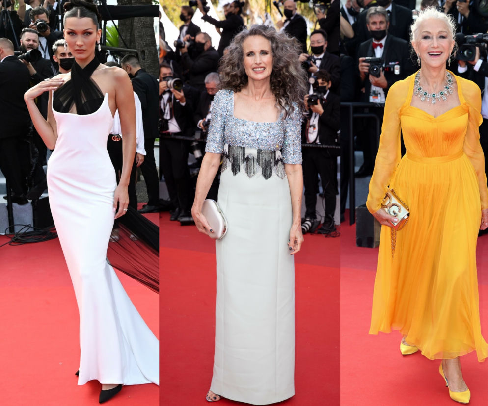 Bella Hadid, Andie MacDowell, Helen Mirren