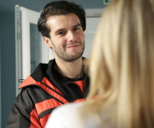 M jak miłość odc. 1502. Ratownik Daniel (Szymon Nygard) - gwałciciel Lilki, Agata (Katarzyna Kwiatkowska)