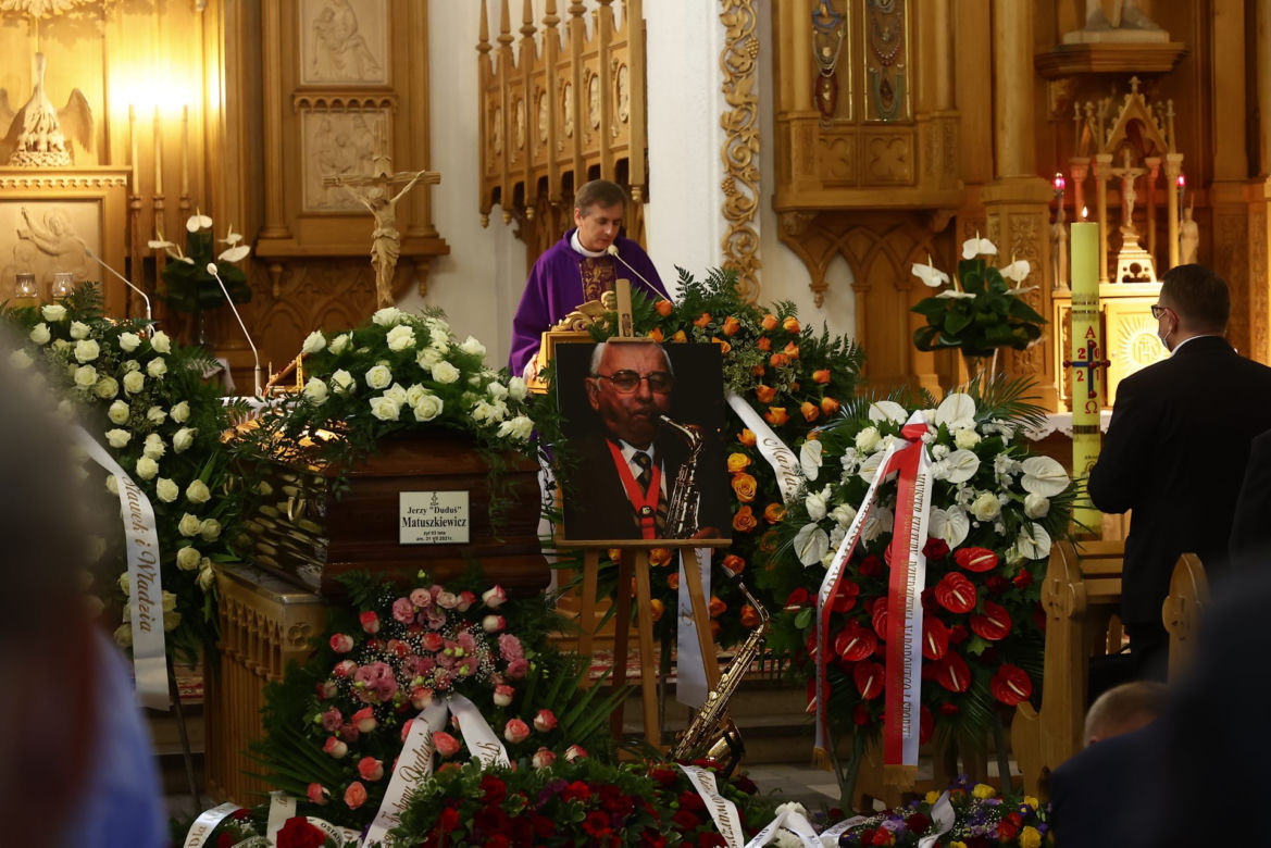 Pogrzeb Jerzego "Dudusia" Matuszkiewicza