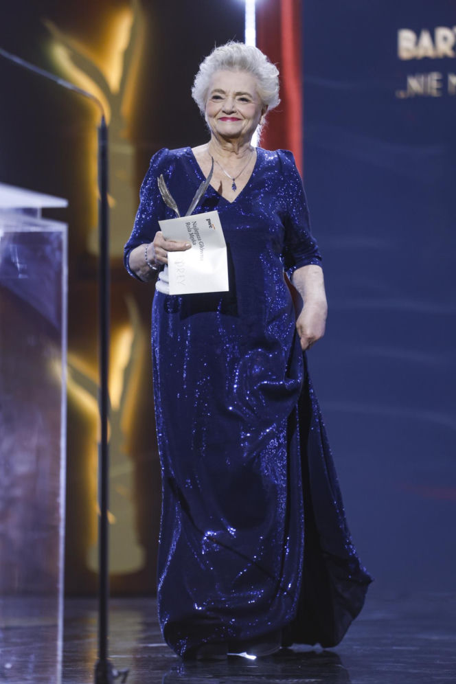 Magda Zawadzka, Anna Seniuk, Krystyna Janda na gali Orłów 2026