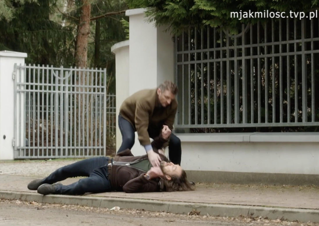 M jak miłość odc. 1801. Tomasz (Ziemowit Wasielewski), Bartek (Arkadiusz Smoleński)