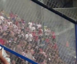Awantura na trybunach w Turcji. Fani Górnika Zabrze starli się z policją