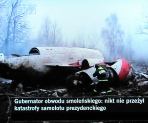 Rozbity prezydencki samolot 