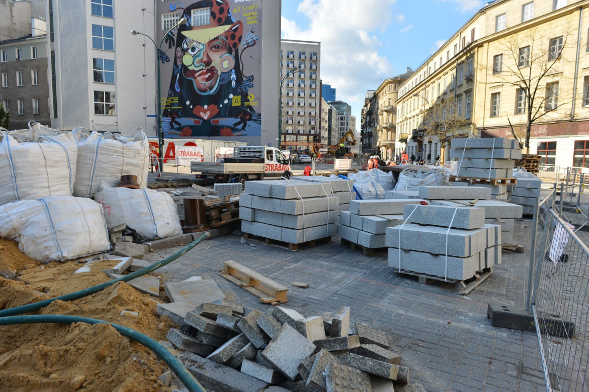 Remont Placu Pięciu Rogów