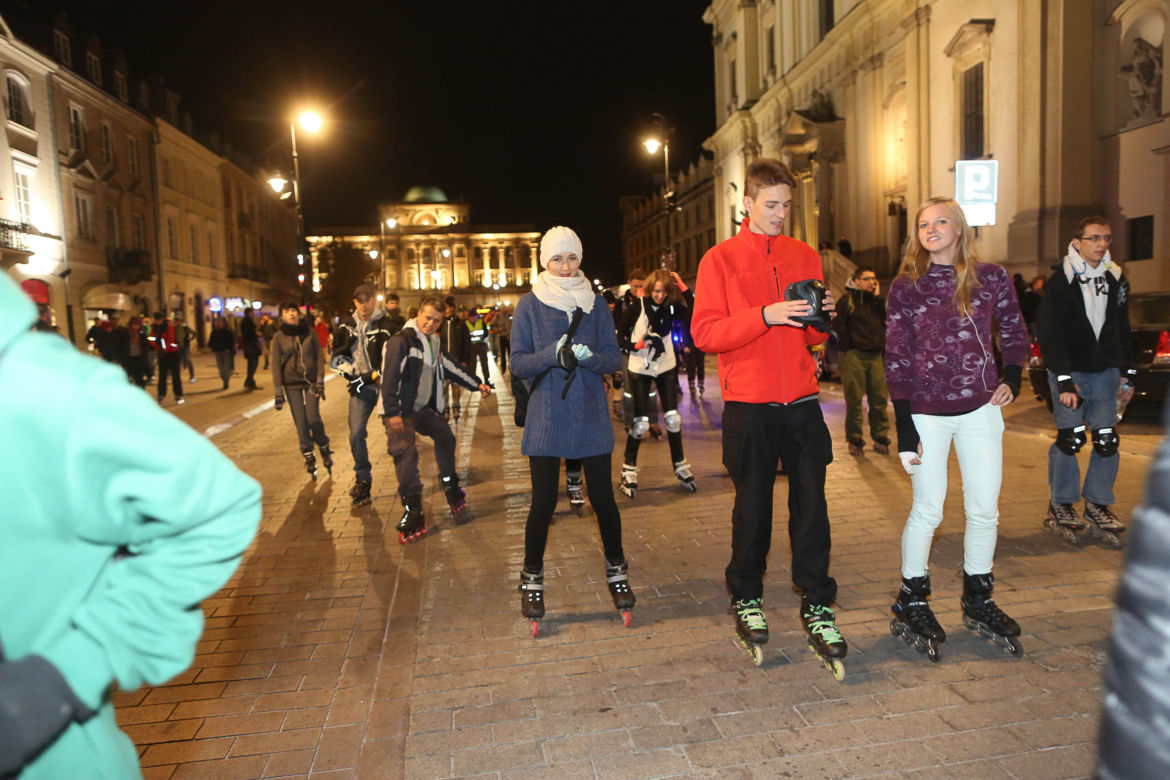 Nightskating Warszawa